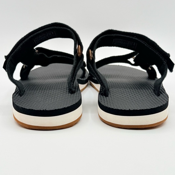 Teva Original Universal Black Basic Strap Sandals Womens Size 7 Strappy - Picture 8 of 13
